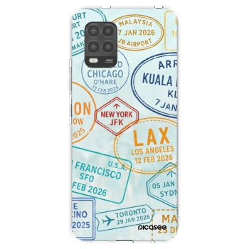 Picasee silikónový prehľadný obal pre Xiaomi Mi 10 Lite - PASSPORT EDITION