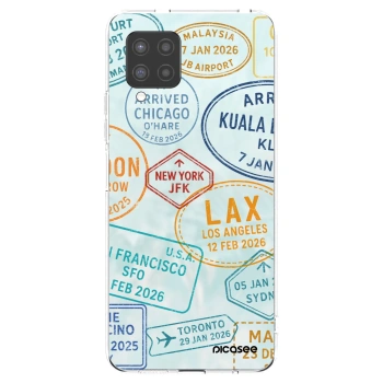Picasee silikónový prehľadný obal pre Samsung Galaxy A42 A426B - PASSPORT EDITION