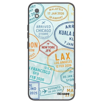 Picasee silikónový čierny obal pre Xiaomi Redmi 9AT - PASSPORT EDITION