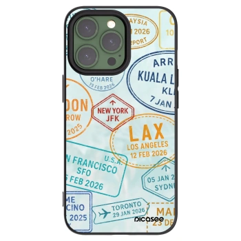 Picasee silikónový čierny obal pre Apple iPhone 13 Pro - PASSPORT EDITION