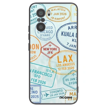 Picasee silikónový čierny obal pre Xiaomi Poco F3 - PASSPORT EDITION