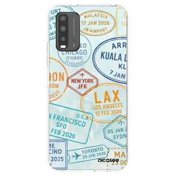 Picasee silikónový prehľadný obal pre Xiaomi Redmi 9T - PASSPORT EDITION