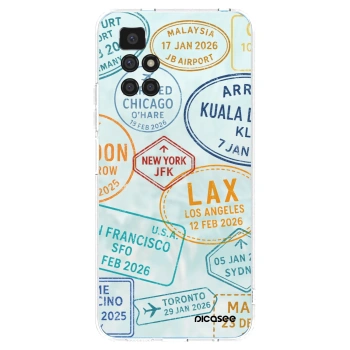 Picasee silikónový prehľadný obal pre Xiaomi Redmi 10 - PASSPORT EDITION