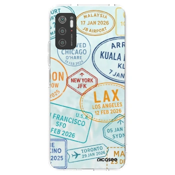 Picasee silikónový prehľadný obal pre Xiaomi Poco M3 Pro 5G - PASSPORT EDITION