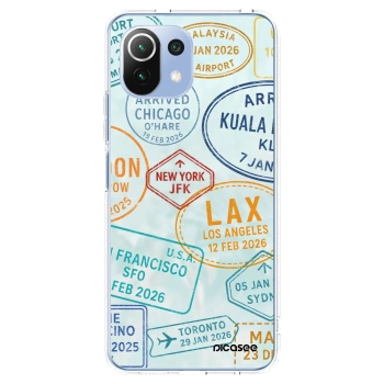 Picasee silikónový prehľadný obal pre Xiaomi 11 Lite 5G NE - PASSPORT EDITION