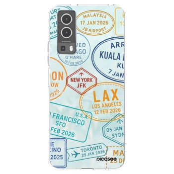 Picasee silikónový prehľadný obal pre Vivo Y72 5G - PASSPORT EDITION