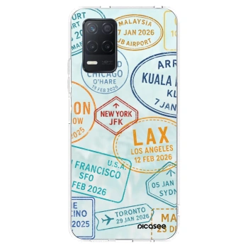 Picasee silikónový prehľadný obal pre Realme 8 5G - PASSPORT EDITION