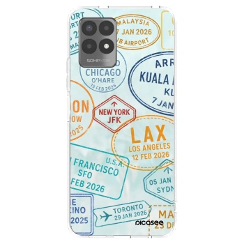 Picasee silikónový prehľadný obal pre Realme 8i - PASSPORT EDITION