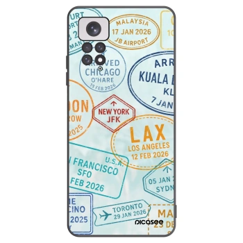 Picasee silikónový čierny obal pre Xiaomi Redmi Note 11 - PASSPORT EDITION