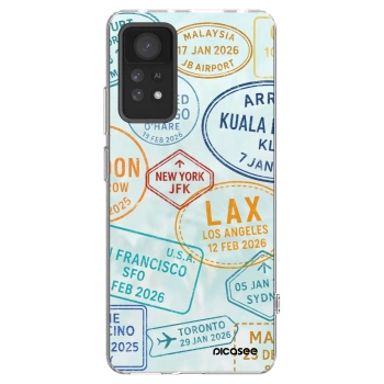 Picasee silikónový prehľadný obal pre Xiaomi Redmi Note 11 Pro 5G - PASSPORT EDITION