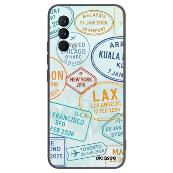 Picasee silikónový čierny obal pre Realme GT Master Edition 5G - PASSPORT EDITION