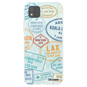 Picasee silikónový prehľadný obal pre Realme C11 (2021) - PASSPORT EDITION