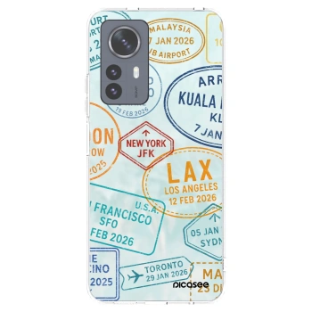 Picasee silikónový prehľadný obal pre Xiaomi 12 Pro - PASSPORT EDITION
