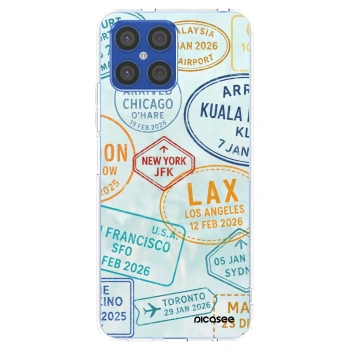 Picasee silikónový prehľadný obal pre Honor X8 4G - PASSPORT EDITION