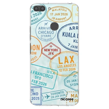 Picasee silikónový prehľadný obal pre Huawei P Smart - PASSPORT EDITION