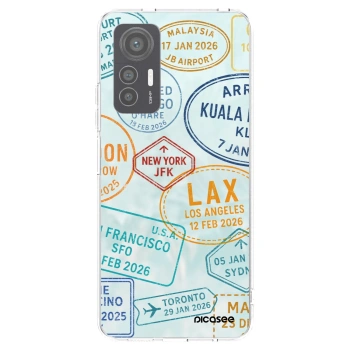 Picasee silikónový prehľadný obal pre Xiaomi 12 Lite - PASSPORT EDITION