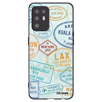 Picasee silikónový čierny obal pre OPPO A94 5G - PASSPORT EDITION