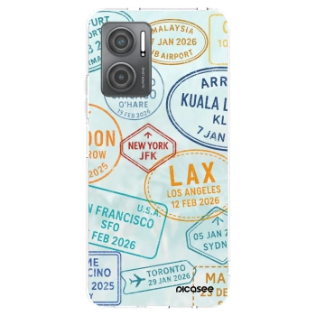 Picasee silikónový prehľadný obal pre Xiaomi Redmi 10 5G - PASSPORT EDITION