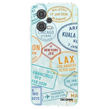 Picasee silikónový prehľadný obal pre Xiaomi Poco X5 - PASSPORT EDITION