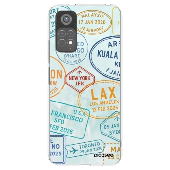 Picasee silikónový prehľadný obal pre Xiaomi Redmi Note 11S 5G - PASSPORT EDITION
