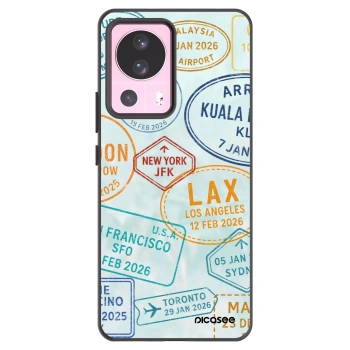 Picasee silikónový čierny obal pre Xiaomi 13 Lite - PASSPORT EDITION
