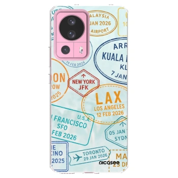 Picasee silikónový prehľadný obal pre Xiaomi 13 Lite - PASSPORT EDITION