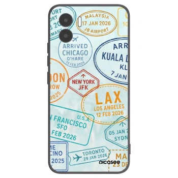Picasee silikónový čierny obal pre Xiaomi Redmi A2 - PASSPORT EDITION