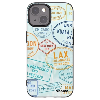 Picasee silikónový čierny obal pre Apple iPhone 15 - PASSPORT EDITION