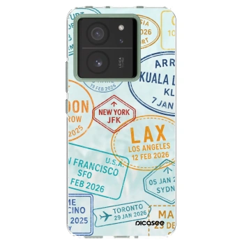 Picasee silikónový prehľadný obal pre Xiaomi 13T - PASSPORT EDITION