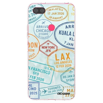Picasee silikónový prehľadný obal pre Xiaomi Mi 8 Lite - PASSPORT EDITION