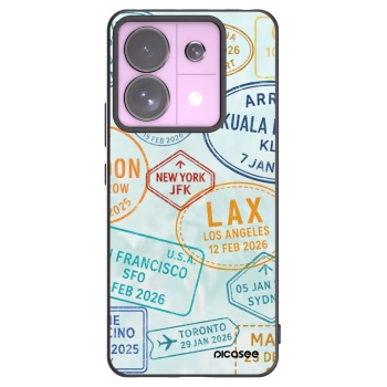 Picasee silikónový čierny obal pre Xiaomi Redmi Note 13 Pro 5G - PASSPORT EDITION