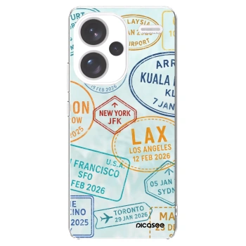 Picasee silikónový prehľadný obal pre Xiaomi Redmi Note 13 Pro+ 5G - PASSPORT EDITION