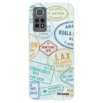 Picasee silikónový prehľadný obal pre Xiaomi Redmi Note 12 Pro 4G - PASSPORT EDITION