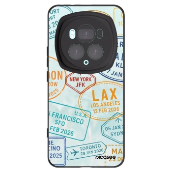 Picasee silikónový čierny obal pre Honor Magic6 Pro - PASSPORT EDITION