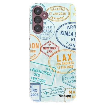 Picasee silikónový prehľadný obal pre Samsung Galaxy A05s A057G - PASSPORT EDITION