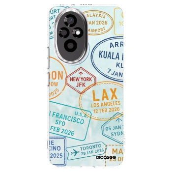 Picasee silikónový prehľadný obal pre Honor 200 5G - PASSPORT EDITION