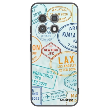 Picasee silikónový čierny obal pre OnePlus 11 5G - PASSPORT EDITION