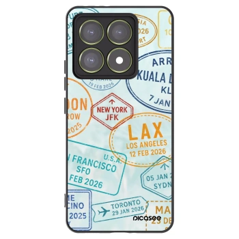 Picasee silikónový čierny obal pre Xiaomi 14T - PASSPORT EDITION
