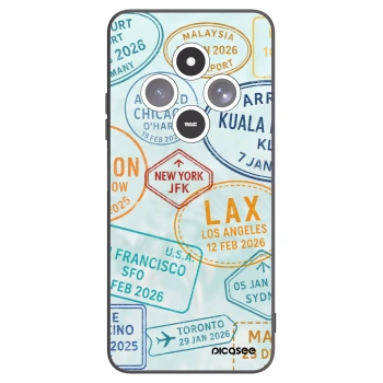 Picasee silikónový čierny obal pre Xiaomi Redmi 14C - PASSPORT EDITION