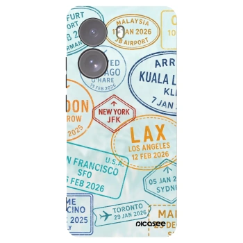 Picasee silikónový čierny obal pre Xiaomi Poco X7 - PASSPORT EDITION