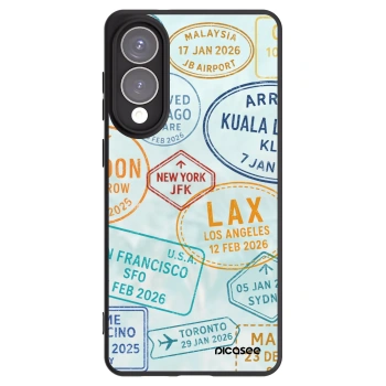 Picasee silikónový čierny obal pre Samsung Galaxy S25 Edge 5G - PASSPORT EDITION