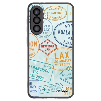 Picasee silikónový čierny obal pre Samsung Galaxy A26 5G A266B - PASSPORT EDITION