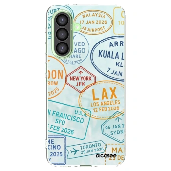 Picasee silikónový prehľadný obal pre Samsung Galaxy A26 5G A266B - PASSPORT EDITION
