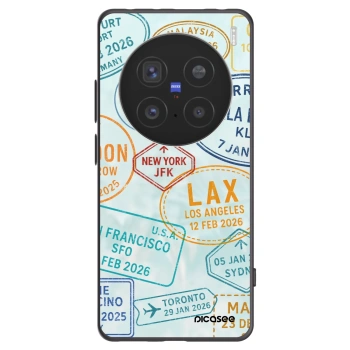 Picasee silikónový čierny obal pre Vivo X200 Pro - PASSPORT EDITION