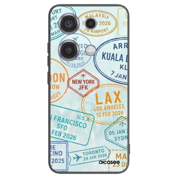 Picasee silikónový čierny obal pre Xiaomi Redmi Note 14S - PASSPORT EDITION