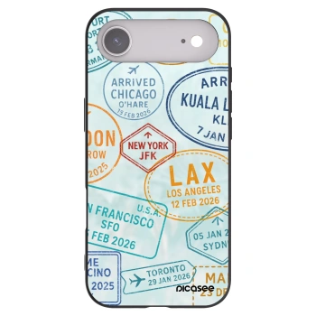 Picasee silikónový čierny obal pre Apple iPhone Air - PASSPORT EDITION
