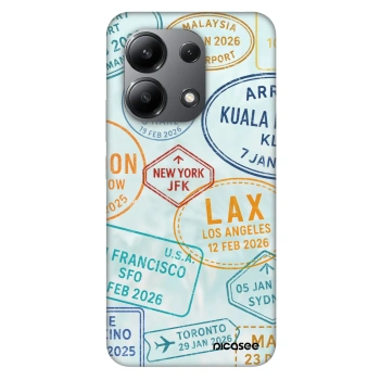 Picasee Fashion Case pre Xiaomi Redmi Note 13 4G - PASSPORT EDITION