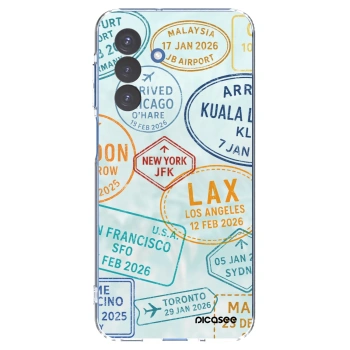 Picasee silikónový prehľadný obal pre Samsung Galaxy A17 5G - PASSPORT EDITION