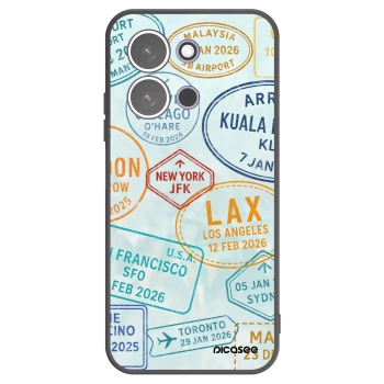 Picasee silikónový čierny obal pre Xiaomi Redmi 15C 5G - PASSPORT EDITION