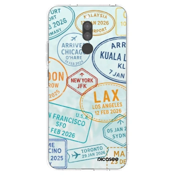 Picasee silikónový prehľadný obal pre Xiaomi Redmi 8 - PASSPORT EDITION